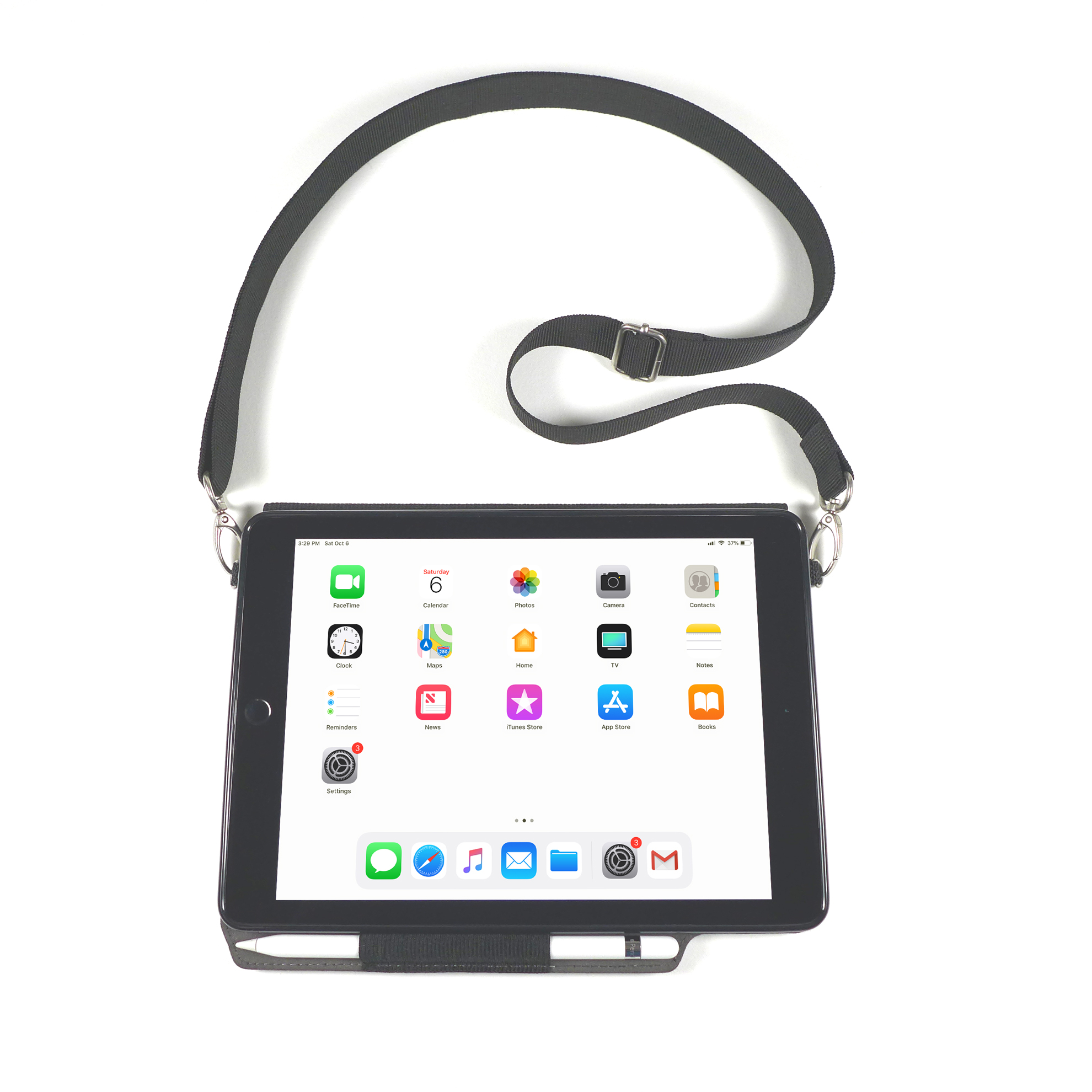 iPad Case with Shoulder Strap for 2018 6th Gen, 2017 5th Gen 9.7 